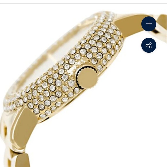 Marc by Marc Jacobs MARCI GOLD WOMEN'S GOLD MIRROR WATCH MBM3191 - Picture 4 of 10